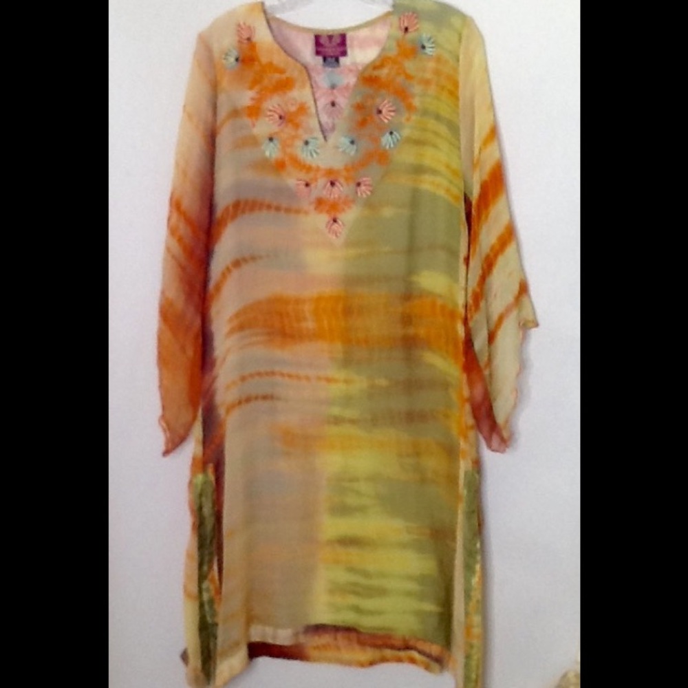 Denning & kane  London | 100% Silk | Tunic